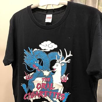 THE ORAL CIGARETTES XL Tシャツ 人気】THE ORAL CIGARETTES BKW Tシャツ XL オーラル